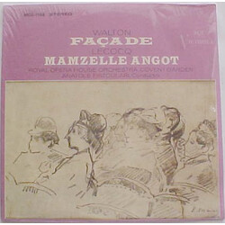 Sir William Walton / Charles Lecocq Walton Façade - Lecocq Mamzelle Angot Vinyl LP USED