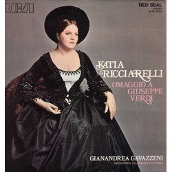 Katia Ricciarelli / Gianandrea Gavazzeni / Orchestra Filarmonica Di Roma Omaggio A Giuseppe Verdi Vinyl LP USED