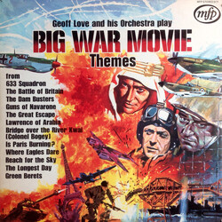 Geoff Love & His Orchestra Big War Movie Themes Vinyl LP USED