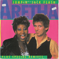 Aretha Franklin Jumpin' Jack Flash USED VINYL 12INCH 45 RPM SINGLE