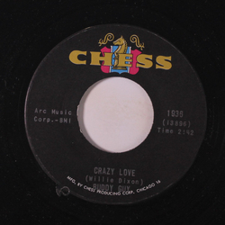 Buddy Guy Crazy Love / Leave My Girl Alone Vinyl 7" USED