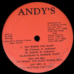 Blackman (11) / Ronnie Ruff (2) Eat Where You Sleep / Don't Follow Them Vinyl 12" USED