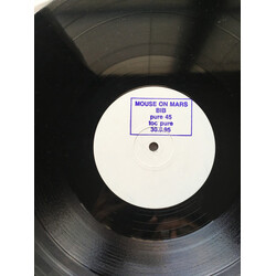 Mouse On Mars Bib USED VINYL 12INCH 45 RPM PROMO WHITE LABEL