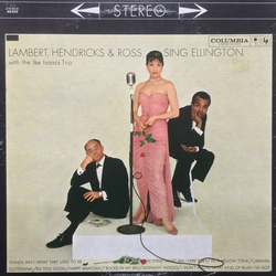 Lambert, Hendricks & Ross / The Ike Isaacs Trio Sing Ellington Vinyl LP USED