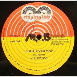 Yellowman Fight Over Man USED VINYL 12INCH SINGLE
