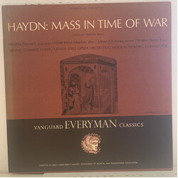 Joseph Haydn / Mogens Wöldike Haydn: Mass In Time Of War Vinyl LP USED