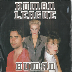 The Human League Human USED VINYL 7INCH 45 RPM SINGLE REPRESS