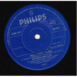Peters & Lee Welcome Home USED VINYL 7INCH 45 RPM SINGLE