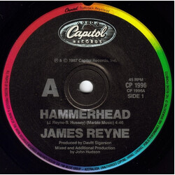 James Reyne Hammerhead USED VINYL 7INCH 45 RPM SINGLE