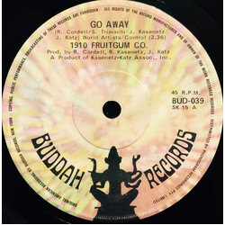 1910 Fruitgum Company Go Away USED VINYL 7INCH 45 RPM SINGLE