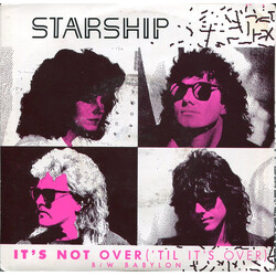 Starship (2) It's Not Over ('Til It's Over) USED VINYL 7INCH 45 RPM SINGLE