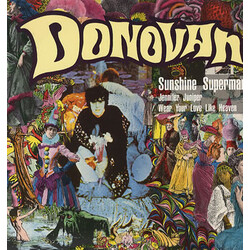 Donovan Sunshine Superman / Jennifer Juniper / Wear Your Love Like Heaven USED VINYL 45 RPM 12INCH