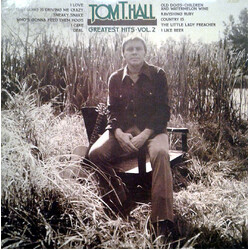Tom T. Hall Greatest Hits, Vol. 2 Vinyl LP USED