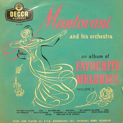Mantovani And His Orchestra An Album Of Favourite Melodies Volume 3 Vinyl LP USED