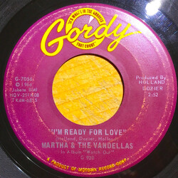 Martha Reeves & The Vandellas I'm Ready For Love USED VINYL 7INCH SINGLE 45 RPM