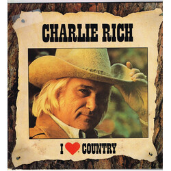 Charlie Rich I ♥ Country Vinyl LP USED