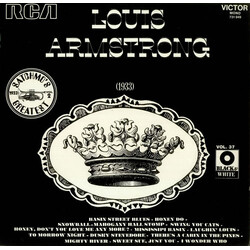 Louis Armstrong Satchmo's Greatest Vol. 2 (1933) Vinyl LP USED
