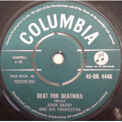 John Barry & His Orchestra Beat For Beatniks USED VINYL 7INCH SINGLE 45 RPM