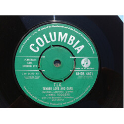 Jimmie Rodgers (2) / Joe Reisman And His Orchestra And Chorus T.L.C. Tender Love And Care Vinyl 7" USED