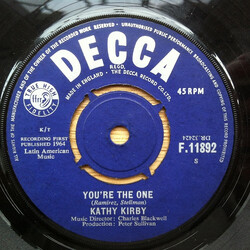 Kathy Kirby You're The One USED VINYL 7INCH 45 RPM SINGLE