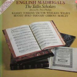 The Tallis Scholars English Madrigals Vinyl LP USED