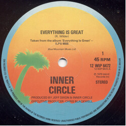 Inner Circle Everything Is Great USED VINYL 12INCH 45 RPM SINGLE STEREO
