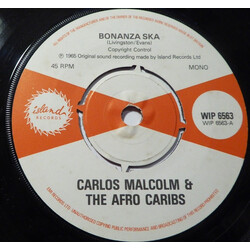 Carlos Malcolm & The Afro Caribs / Desmond Dekker / The Skatalites Bonanza Ska / Get Up Edina / Beardman Ska USED VINYL 7INCH 45 RPM EP REPRESS MONO