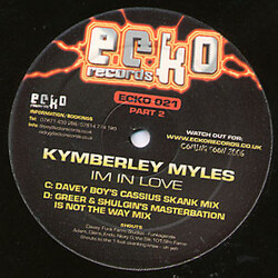 Kymberley Myles I'm In Love (Part 2) VINYL 12" USED