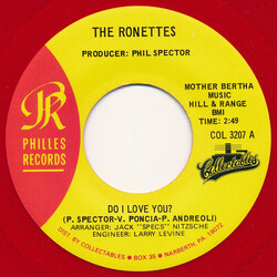 The Ronettes Do I Love You? / Chapel Of Love USED VINYL 7INCH 45 RPM SINGLE REISSUE