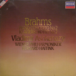 Johannes Brahms / Vladimir Ashkenazy / Wiener Philharmoniker / Bernard Haitink Piano Concerto No.2 / Klavierkonzert Nr.2 Vinyl LP USED