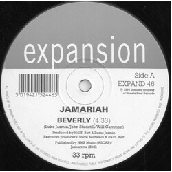 Jamariah Beverly USED VINYL 12INCH 33 S RPM STEREO