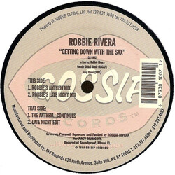 Robbie Rivera Getting Down With The Sax USED VINYL 12INCH