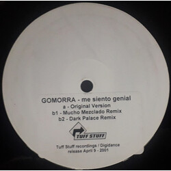 Gomorra Me Siento Genial USED VINYL 12INCH PROMO WHITE LABEL