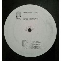 Red (12) Heaven & Earth USED VINYL 12INCH 45 RPM