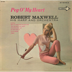 Robert Maxwell, His Harp And Orchestra Peg O' My Heart Vinyl LP USED