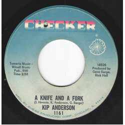 Kip Anderson A Knife And A Fork USED VINYL 7INCH 45 RPM