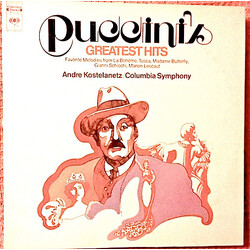 Giacomo Puccini / André Kostelanetz / Columbia Symphony Orchestra Puccini's Greatest Hits Vinyl LP USED