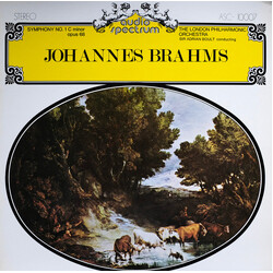 Johannes Brahms / The London Philharmonic Orchestra / Sir Adrian Boult Symphony No. 1 Vinyl LP USED