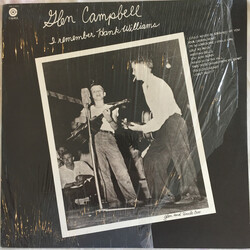 Glen Campbell I Remember Hank Williams Vinyl LP USED