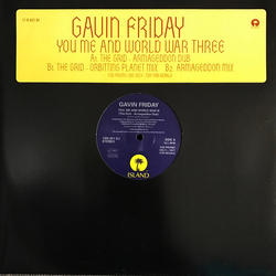 Gavin Friday You Me and World War Three Vinyl 12" USED