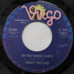 Bobby Freeman Do You Wanna Dance / Betty Lou Got A New Pair Of Shoes USED VINYL 7INCH 45 RPM REISSUE