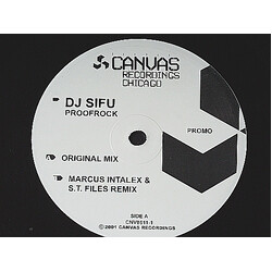 DJ Sifu Proofrock USED VINYL 12INCH PROMO 45 RPM