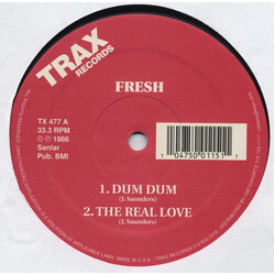 Fresh (2) Dum Dum USED VINYL 12INCH 33 S RPM REISSUE