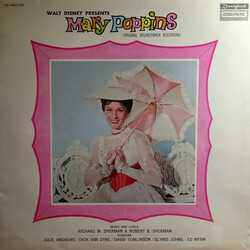 Various Walt Disney Presents Mary Poppins (Original Soundtrack Recording) Vinyl LP USED