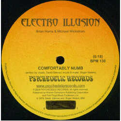 Pink Floyd / Electro Illusion Comfortably Numb / Electro Illusion USED VINYL 12INCH