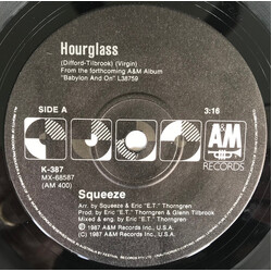 Squeeze (2) Hourglass USED VINYL 7INCH 45 RPM SINGLE