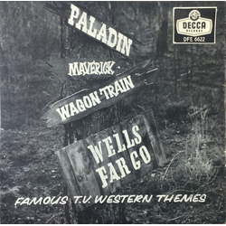 Hill Bowen And His Orchestra Famous T.V. Western Themes Vinyl 7" USED