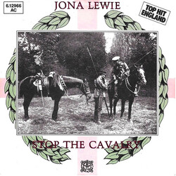 Jona Lewie Stop The Cavalry USED VINYL 7INCH 45 RPM SINGLE STEREO