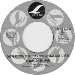 Terry Cashman Cooperstown (The Town Where Baseball Lives) / Baseball Ballet USED VINYL 7INCH 45 RPM