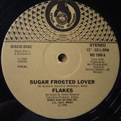 Flakes Sugar Frosted Lover USED VINYL 12INCH 33 S RPM